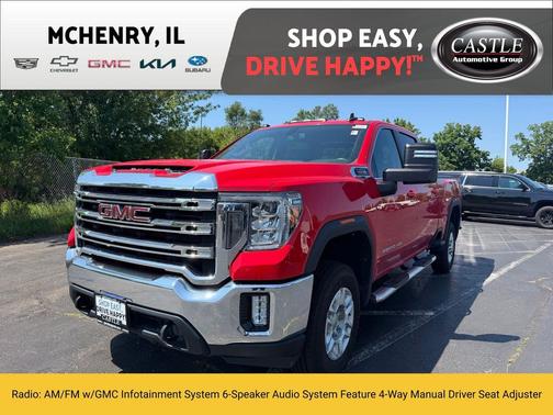 Red 2020 GMC Sierra 2500 SLE