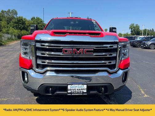 Red 2020 GMC Sierra 2500 SLE