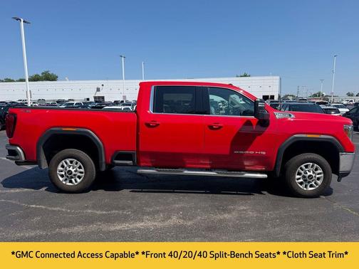Red 2020 GMC Sierra 2500 SLE