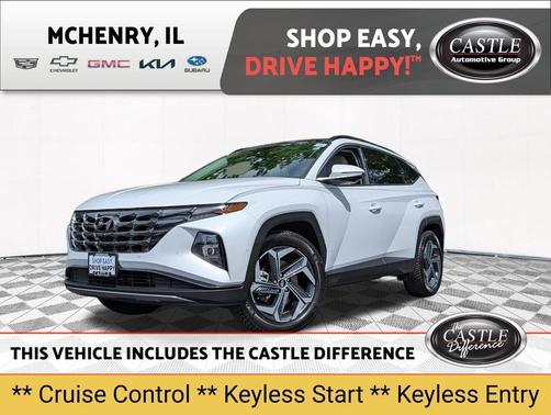 White Pearl 2024 Hyundai TUCSON Hybrid Limited