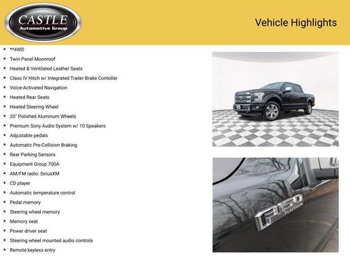 2015 Ford F-150 Platinum