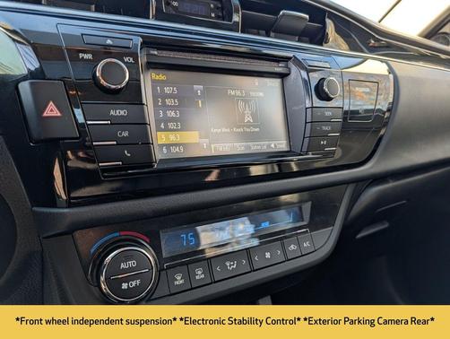 Black Sand Pearl 2016 Toyota Corolla S Plus