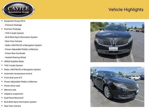 Tuxedo Black 2013 Lincoln MKS EcoBoost