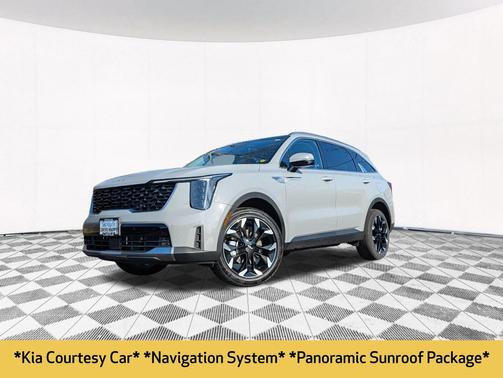 Wolf Gray 2025 Kia Sorento EX