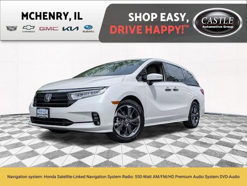 Platinum White Pearl 2023 Honda Odyssey Elite