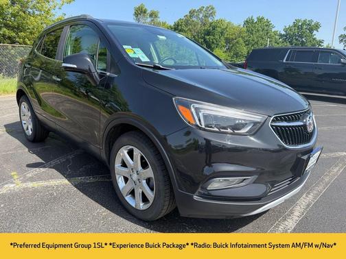 Ebony Twilight Metallic 2018 Buick Encore Essence