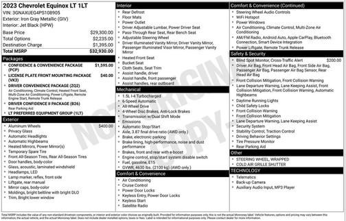 2023 Chevrolet Equinox 1LT