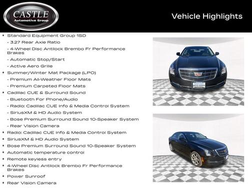 2016 Cadillac ATS 2.0L Turbo