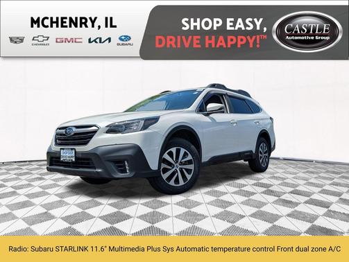 Crystal White Pearl 2022 Subaru Outback Premium