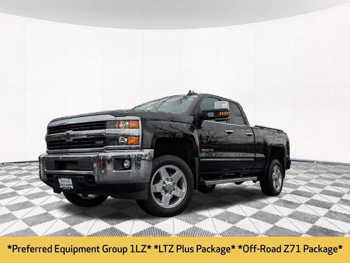Black 2015 Chevrolet Silverado 2500 LTZ