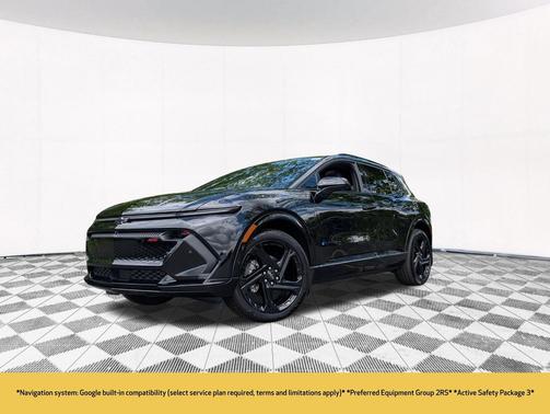 Black 2024 Chevrolet Equinox EV RS