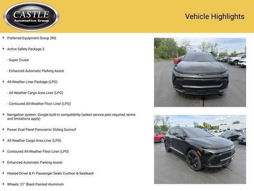 Black 2024 Chevrolet Equinox EV RS