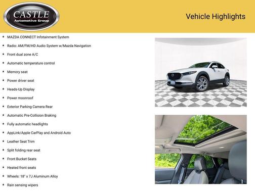 Snowflake White Pearl Mica 2023 Mazda CX-30 2.5 S Premium Package