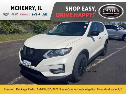 Pearl White 2018 Nissan Rogue SV