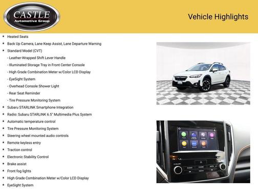 2022 Subaru Crosstrek Premium