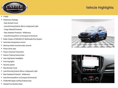 2024 Subaru Forester Wilderness