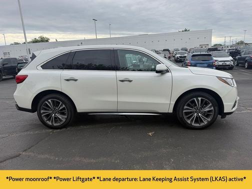White Diamond Pearl 2019 Acura MDX 3.5L w/Technology Package