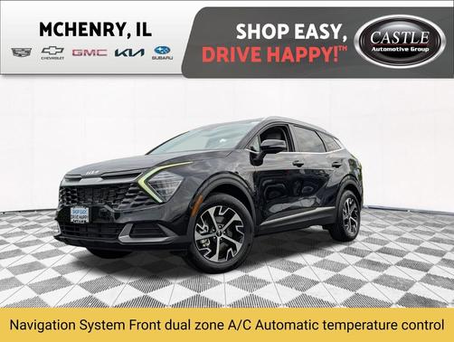 Ebony Black 2025 Kia Sportage EX