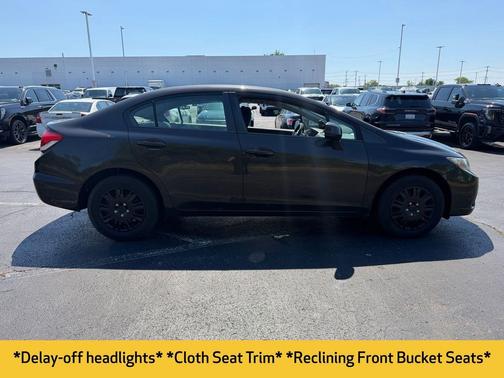 Kona Coffee Metallic 2013 Honda Civic LX
