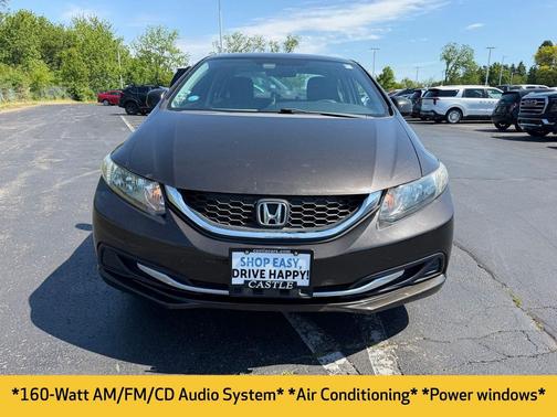 Kona Coffee Metallic 2013 Honda Civic LX