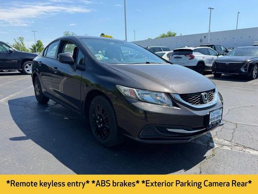 Kona Coffee Metallic 2013 Honda Civic LX