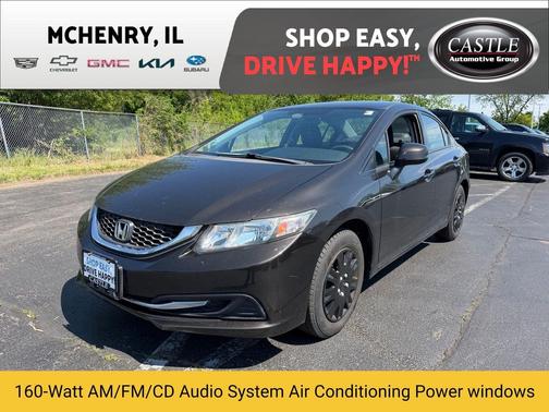 Kona Coffee Metallic 2013 Honda Civic LX
