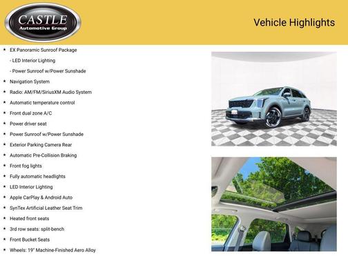 Cityscape Green 2025 Kia Sorento Hybrid EX