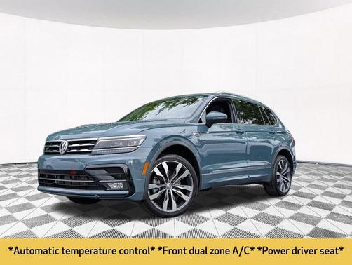 Blue Metallic 2020 Volkswagen Tiguan 2.0T SEL R-Line 4MOTION