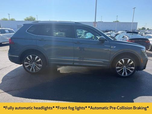Blue Metallic 2020 Volkswagen Tiguan 2.0T SEL R-Line 4MOTION