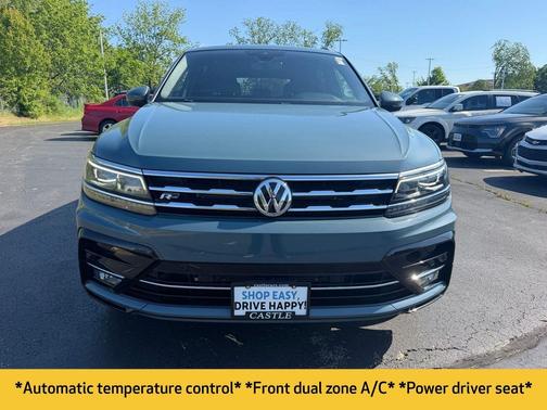 Blue Metallic 2020 Volkswagen Tiguan 2.0T SEL R-Line 4MOTION