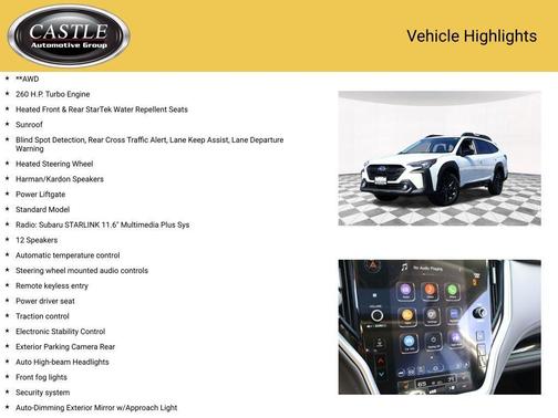 2025 Subaru Outback Onyx Edition XT