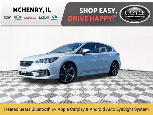 Crystal White Pearl 2023 Subaru Impreza Sport