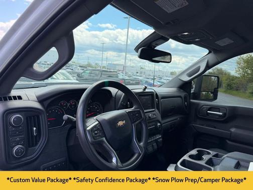 Summit White 2023 Chevrolet Silverado 2500 Custom