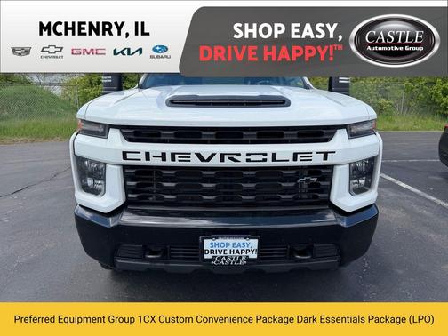 Summit White 2023 Chevrolet Silverado 2500 Custom