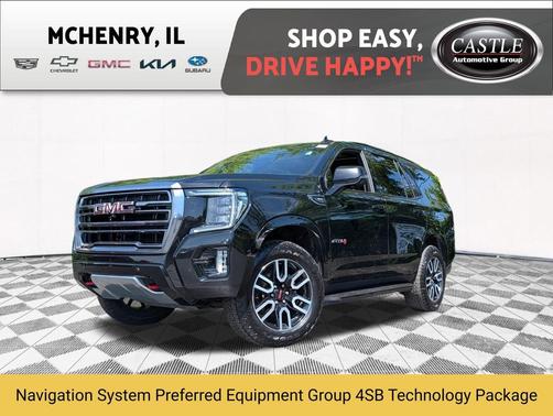 Onyx Black 2022 GMC Yukon 4WD AT4