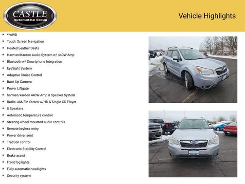 2015 Subaru Forester 2.5i Touring