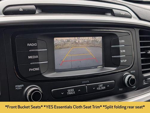 Ebony Black 2017 Kia Sorento LX