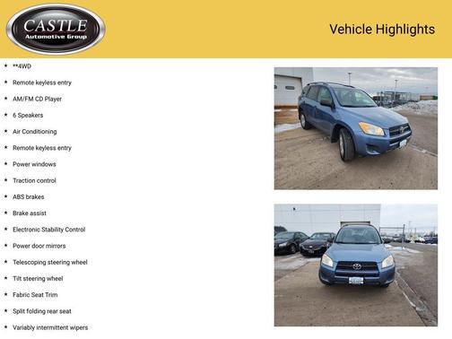 2011 Toyota RAV4 Base