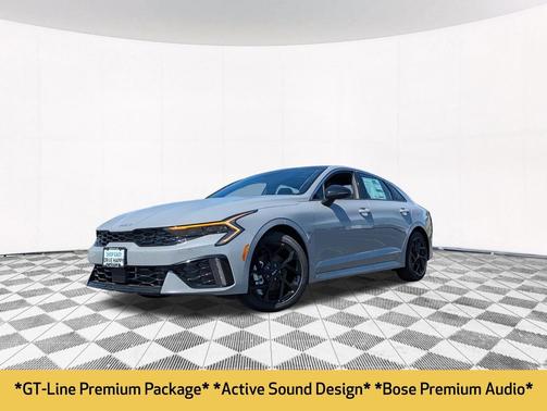 Wolf Gray 2026 Kia K5 GT-Line AWD