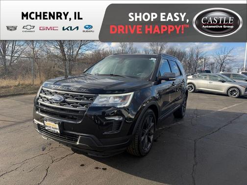 Black Metallic 2019 Ford Explorer XLT