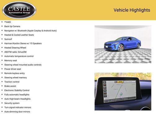 2019 Kia Stinger GT1