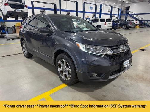 Gunmetal Metallic 2019 Honda CR-V EX