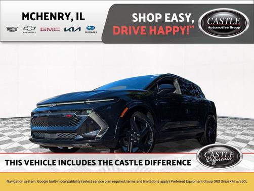 Black 2024 Chevrolet Equinox EV RS