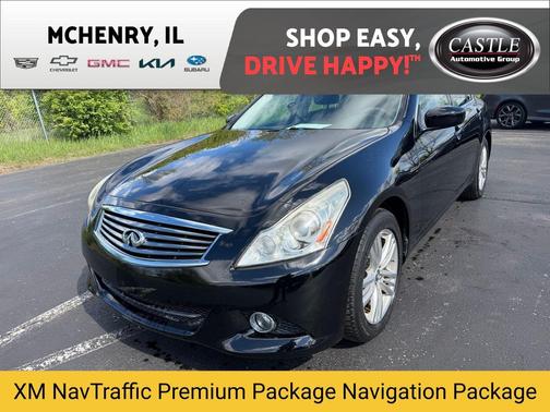 Black Obsidian 2013 INFINITI G37x Base