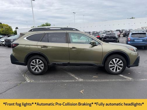 Autumn Green Metallic 2021 Subaru Outback Premium