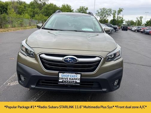 Autumn Green Metallic 2021 Subaru Outback Premium