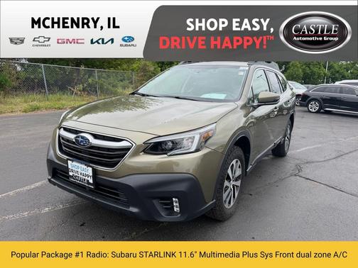 Autumn Green Metallic 2021 Subaru Outback Premium