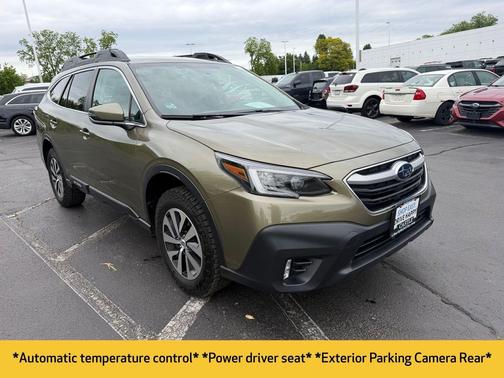 Autumn Green Metallic 2021 Subaru Outback Premium