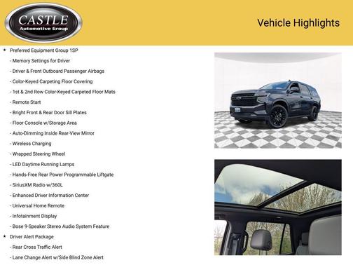 Dark Ash Metallic 2023 Chevrolet Tahoe 4WD RST