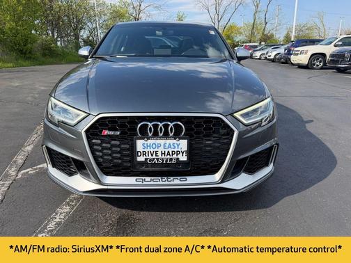 Nardo Gray 2017 Audi RS 3 2.5T